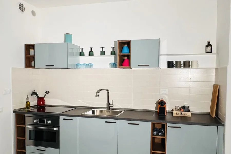 Angolo cottura di Alli House con forno